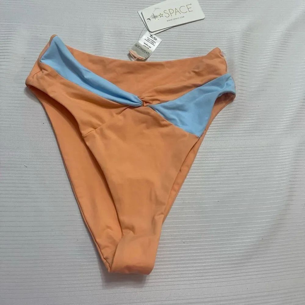 NWT L Space Nancy Lee Bitsy Bikini Bottoms Size XS New